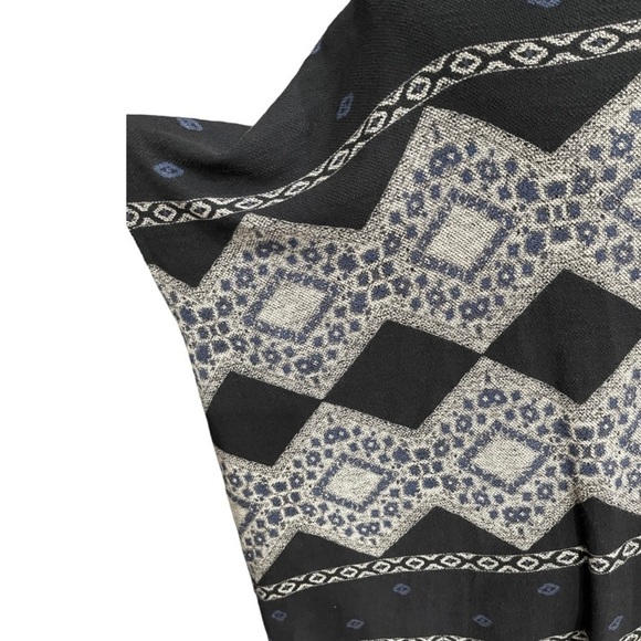 Aztec Boho Kimono Cardigan | Open Front Southwestern Drape | One Size - Picture 6 of 7